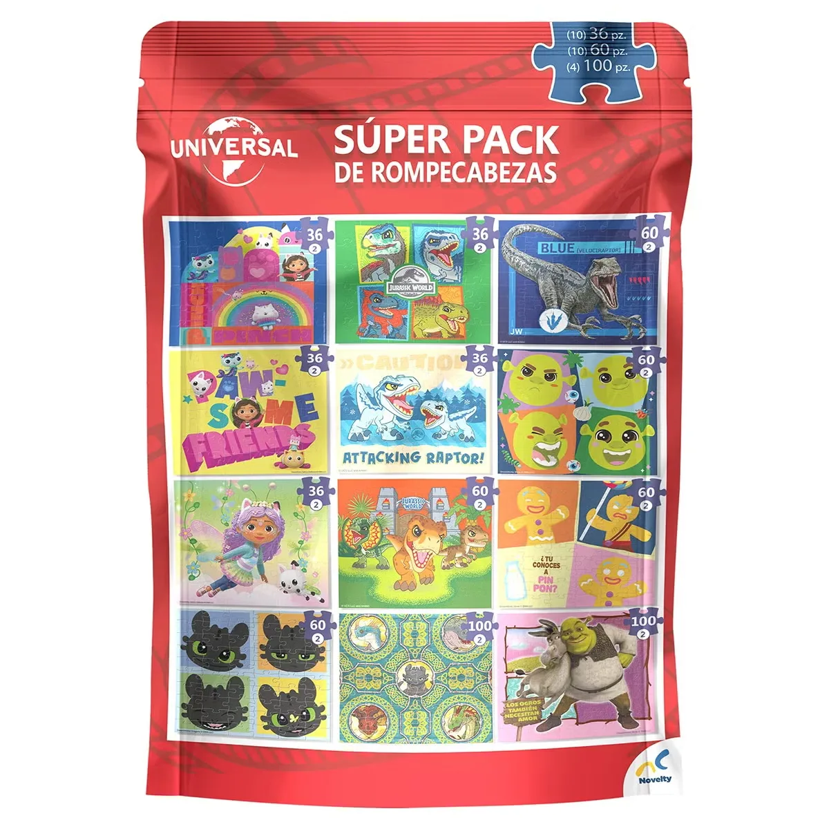 Super Pack de Rompecabezas - Universal Estudios foto 5