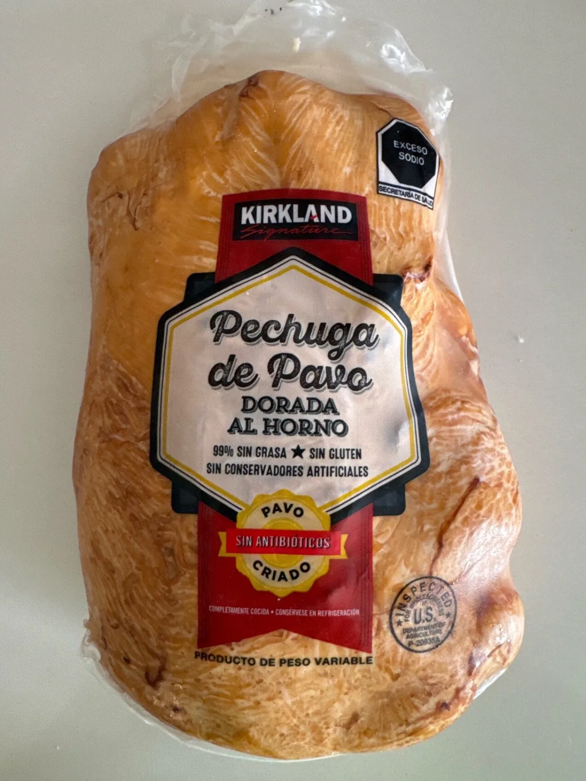 Pechuga de Pavo Dorada al Horno