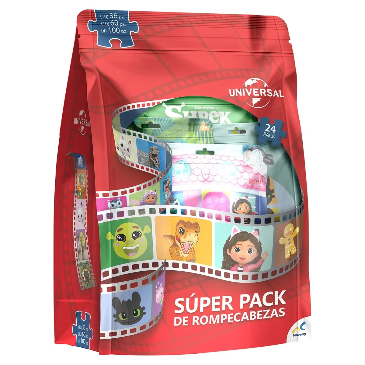 Super Pack de Rompecabezas - Universal Estudios foto 2