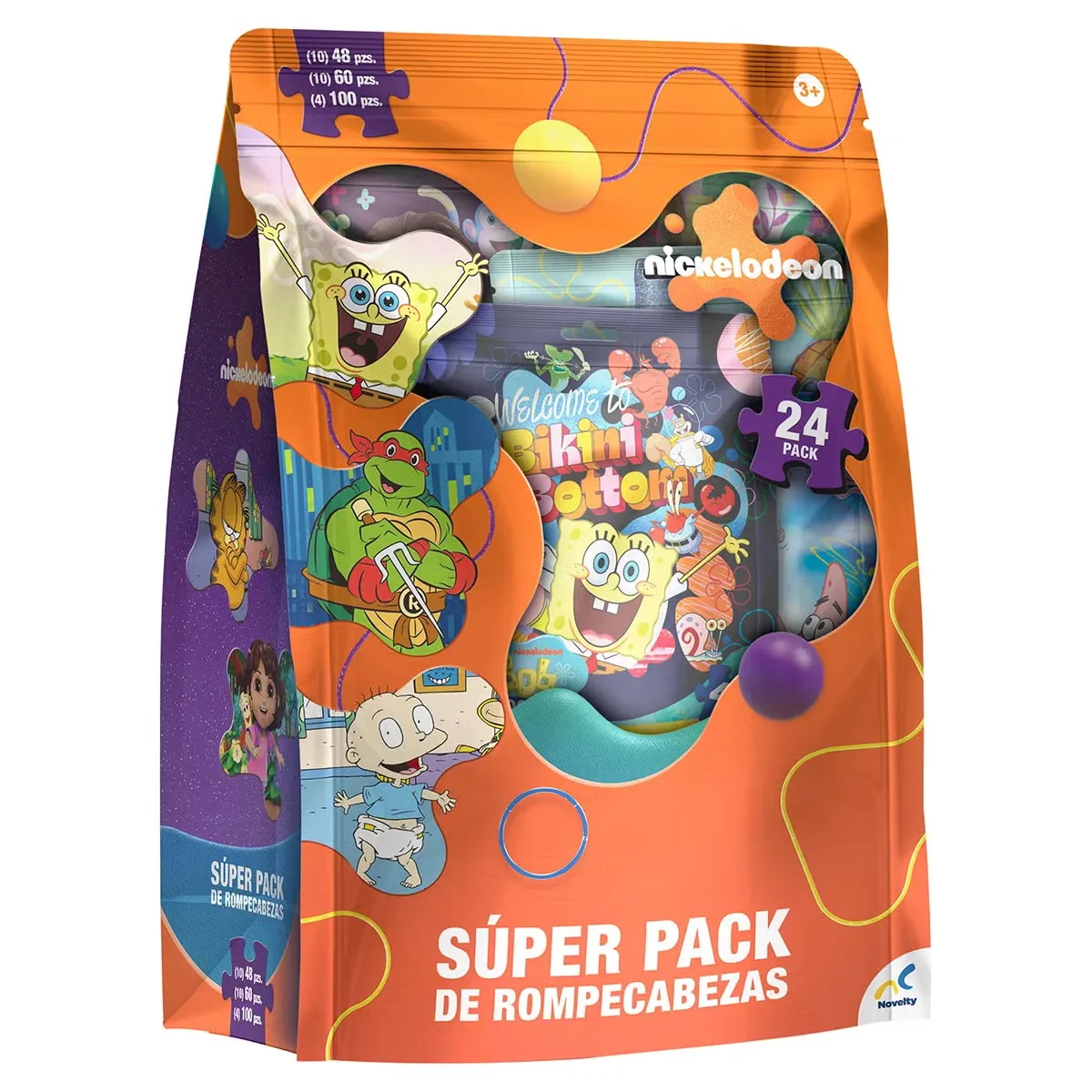 Super Pack de Rompecabezas - Nickelodeon foto 5