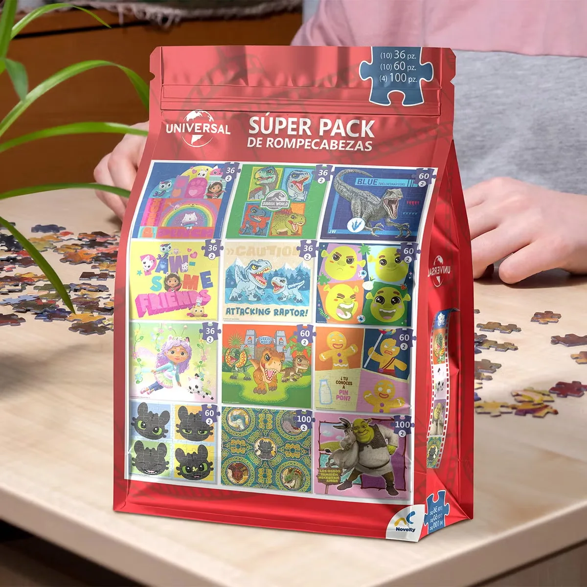 Super Pack de Rompecabezas - Universal Estudios foto 4