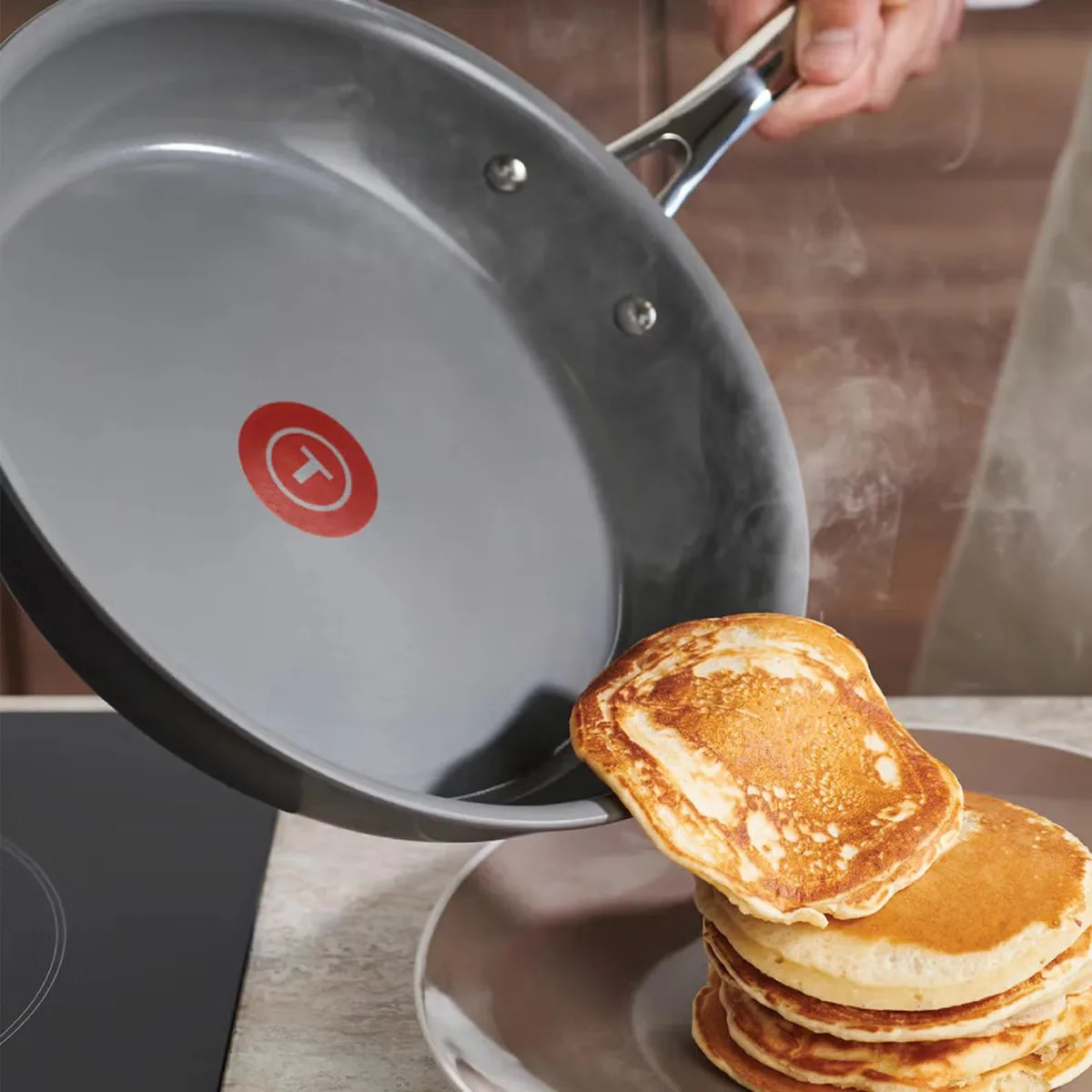 T-FAL Batería de Cocina de Cerámica 10 Piezas