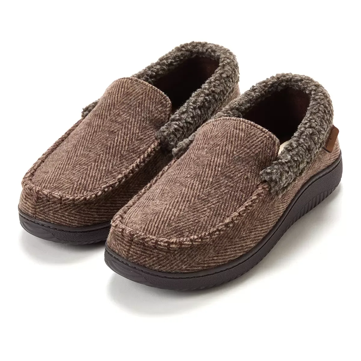 Dearfoams Pantuflas para Caballero Varias Tallas y Colores Talla Chica 25 -26
