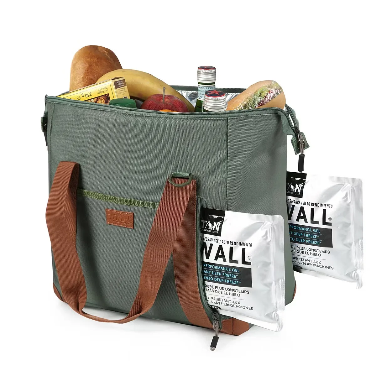 Titan Bolsa Hielera Térmica Carry All Verde foto 5