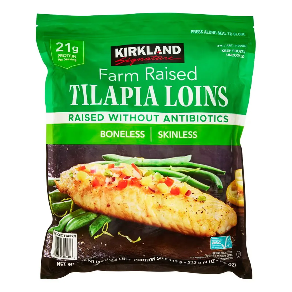 Kirkland Signature Lomos de Tilapia