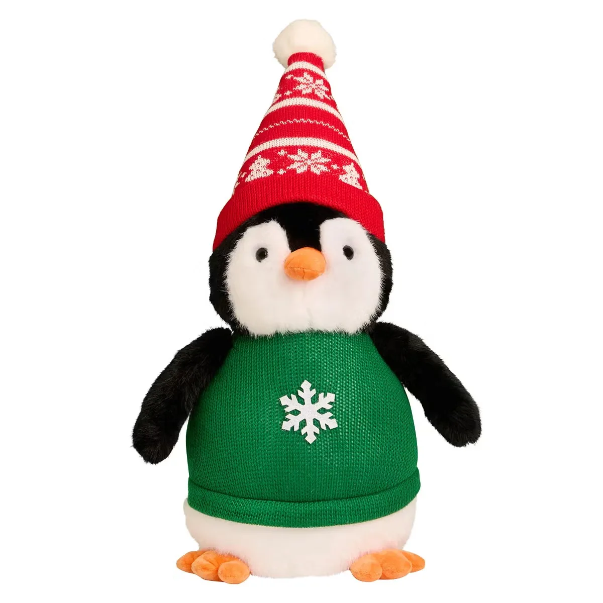 Familia de Pinguinos de Peluche Decorativos, Juego de 3 Pzas. foto 2