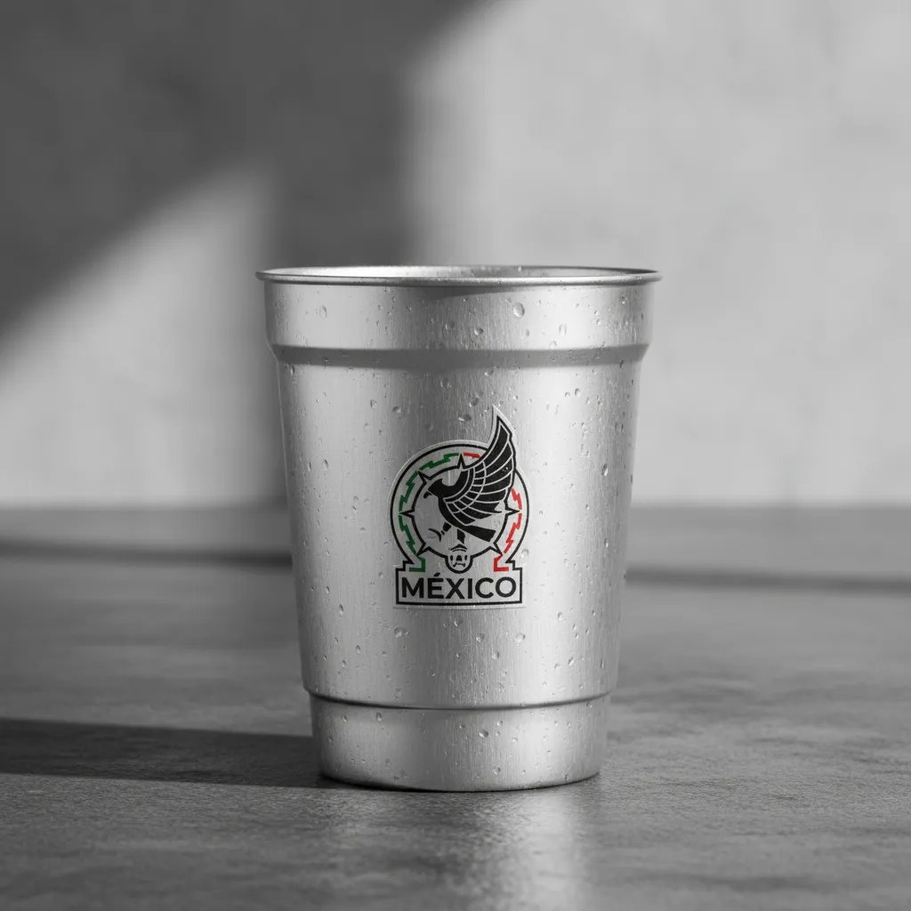 Infinite Vasos De Aluminio 12 Pzas De 591 Ml