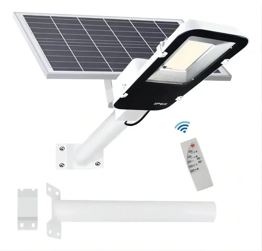 Lampara Led Solar Luminaria Suburbana Alumbrado Publico 300w