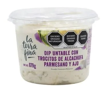 La Terra Fina Dip de Alcachofa, Parmesano y Ajo