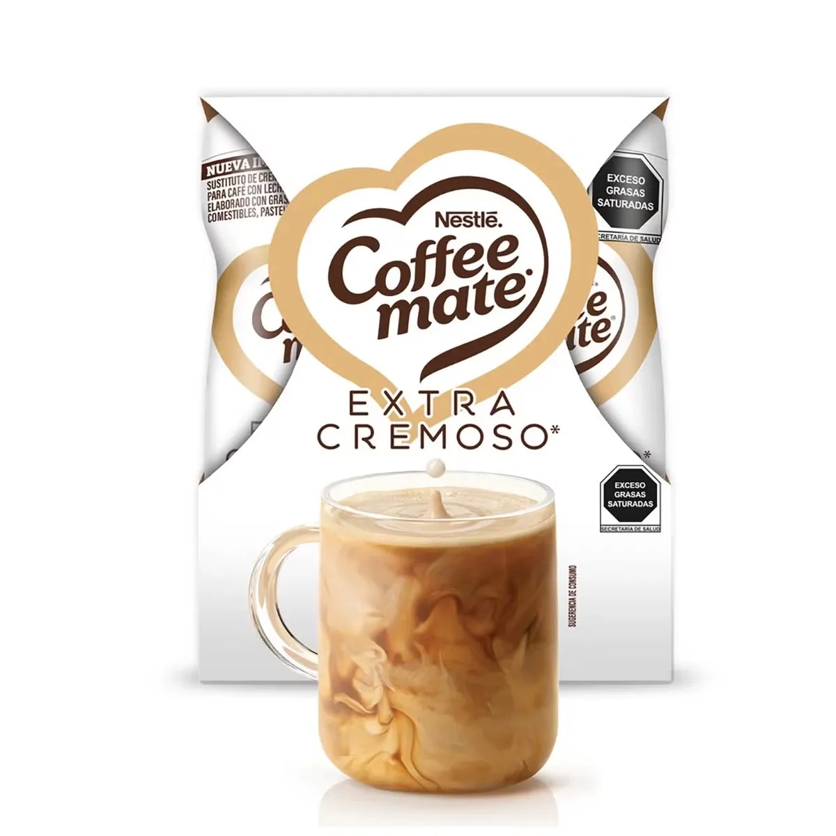 Coffee Mate Extra Cremoso Sustituto de Crema en polvo 2 pzas de 550 g foto 3