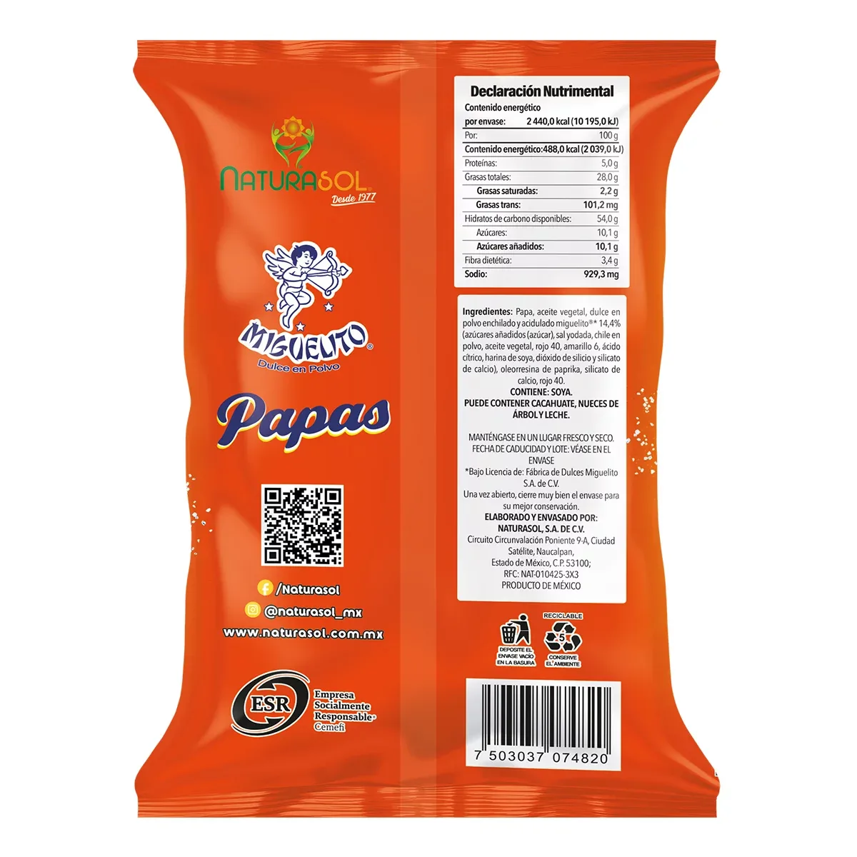 Naturasol Papa Miguelito 500 g foto 2